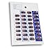 31 Day Monthly Cold Seal Medication Pill Blister Cards, Disposable Easy to Use Pill Organizer for Summer Camps, Pharmacists, Caregivers (Pack of 12)