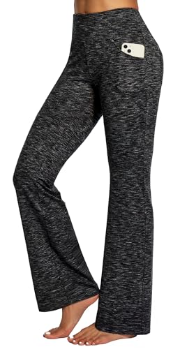 IUGA Women's Wide Leg Yoga Pants with Pockets, High Waist