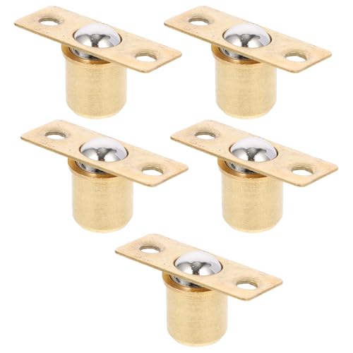 IWOWHERO 10 piezas Cierres de Bola de para Puertas de Muebles Pestillo Ajustable con Rodamiento Doble para Gabinetes Resistente y Antióxido Uso Armarios y Cocinas