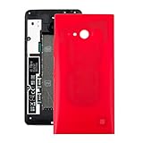 NO-LOGO Cell Phone Parts Compatible with Nokia Lumia 735 Battery Back Cover (Color : Red)
