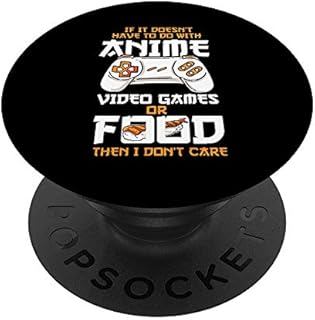 Anime Video Games Food Sushi Gaming Merch Otaku Gift Anime PopSockets PopGrip: Swappable Grip for Phones & Tablets