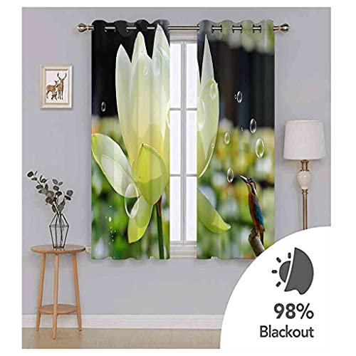 Rideaux occultants 100% polyester isolant thermique phonique 3D - 6