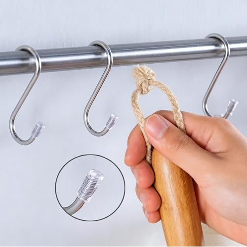Image of 4Pcs Rubber End Caps ID 31mm (1-1 /4 inch) Clear Flexible Protective Caps Soft Elastic Dustproof Cover for Rod Tube Screw Bolt