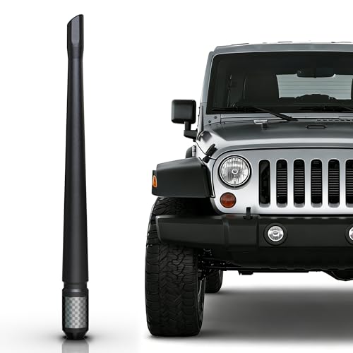 Tekk Carbon Fiber Short Antenna Compatible with 2007-2026 Je