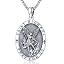 A01-Saint Michael-Oval-Silver