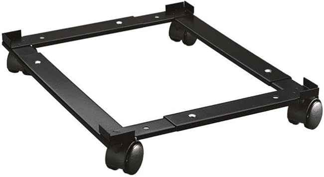 Hirsh Metal File Caddy Adjustable 18.00" W X 26.50" D Letter/Legal Black