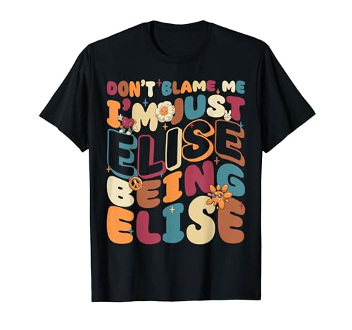 I'm Just Elise Being Elise Groovy Retro I'm Elise T�V���c