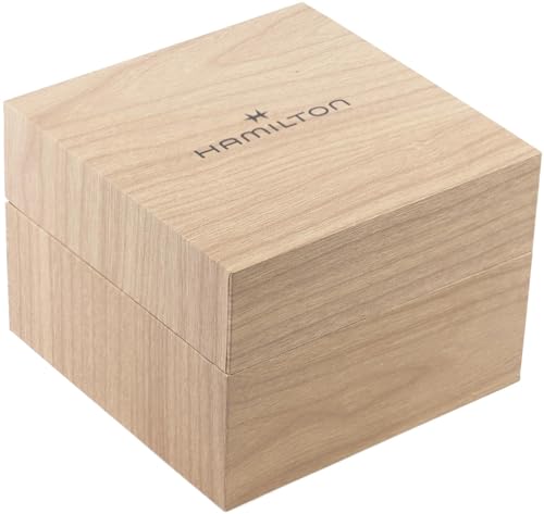 Hamilton American Classic Intra-Matic Mechanical Men's Watch, 40mm Stainless Steel Case, Swiss Made, White Dial Analog Wrist Watch for Men, 100m Waterproof, Sapphire Crystal, Stainless Steel Strap