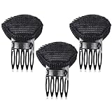 TSLRSA- 3 Stück Puff-Haar Kopfkissen Flauschige Schwamm-Pads Haare Kopf Kissen Unsichtbare Styling-Einsatzwerkzeug Flauschiges Insert Frisurenhilfe Zubehör für Frauen Mädchen DIY Frisur