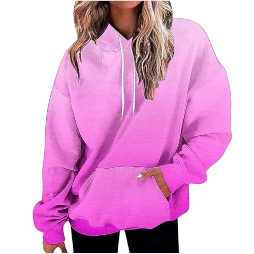 Womens long sleeve hooded sweatshirt image