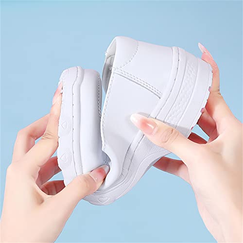 Nurse Shoes Women's Light and Comfortable Work Shoes Non-Slip Nursing Shoes Leather Lefu Shoes2
