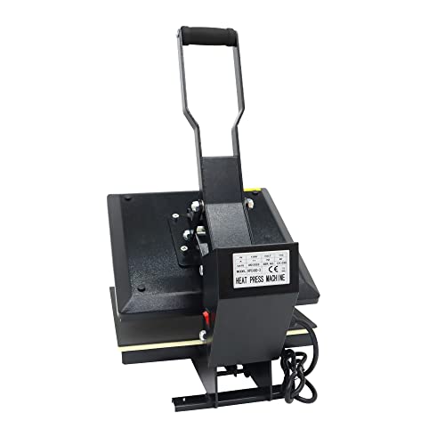 Prensa térmica plana 15x15 pulgadas 110V 1400W miniatura 7