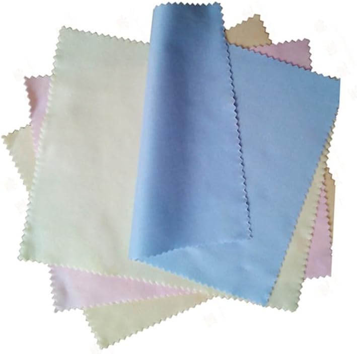 1set Microfiber Cleaning Cloths for Glasses Set Lens Jewelry Camera Musical Instrument Phone Screen Soft Reusable