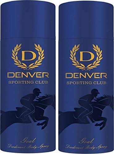 Denver Sporting Club Goal Deodorant For Men (165ml) (Pack of 2)