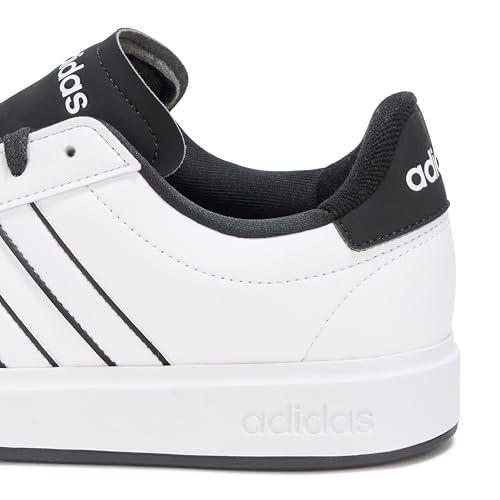 adidas Men's Grand Court 2.0 Sneaker, White/White/Black, 94