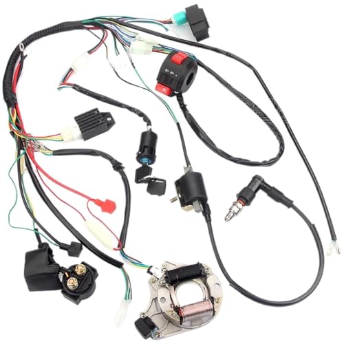 Module CDI avec harnais résistant pour réparer les pannes de démarrage sur mini quad 110cc