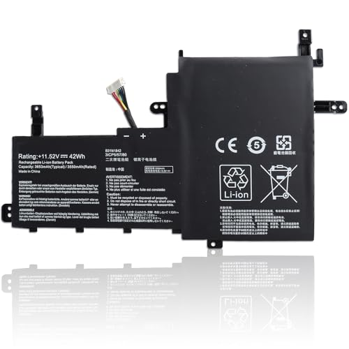 Batterie B31N1842 Longue Durée 42Wh pour Asus VivoBook 15 M513 K531 X531