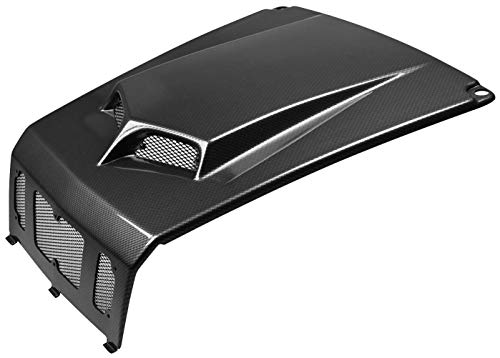 RZR SCOOPED HOOD CF BLACK