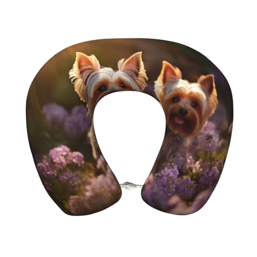 Almohada de Viaje de Espuma Viscoelástica Negra miniatura 1
