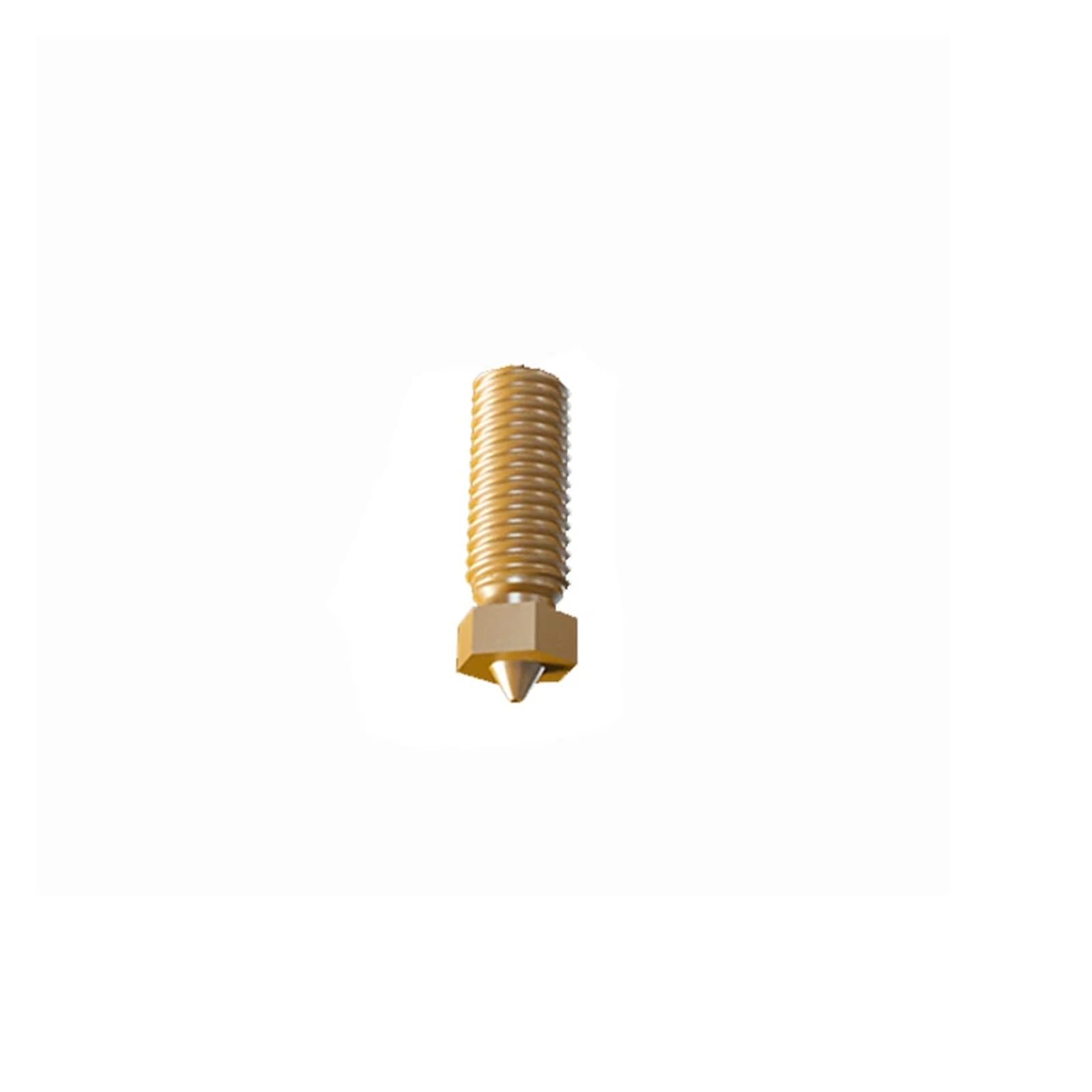 VNJUGF 5 Teile/los Original V400 3D Drucker Hotend Düse 0,4mm/0,5mm/0,8mm Größe Messing Druckkopf Block doppel Löcher Extruder Teil wanglan