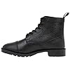 Grafters Traditonal Military Leather 6 Eye Cadet Boots - Black Grain Leather, Ladies UK 11 / EU 44 #2