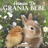 calendario animado 2019 para imprimir  Animales de granja bebé Calendario 2022: Calendario 2022 8.5\'\'x8.5\'\' - Regalos para familiares y amigas amigos - Animales divertidos