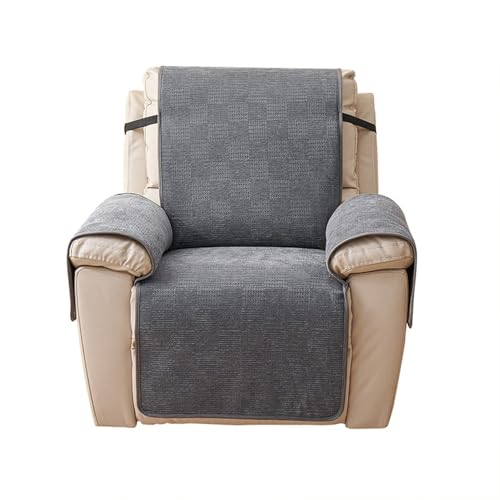 Housse fauteuil inclinable premium en maille gris clair