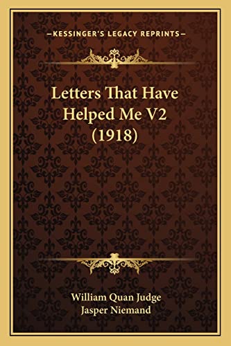 Letters That Have Helped Me V2 (1918)
