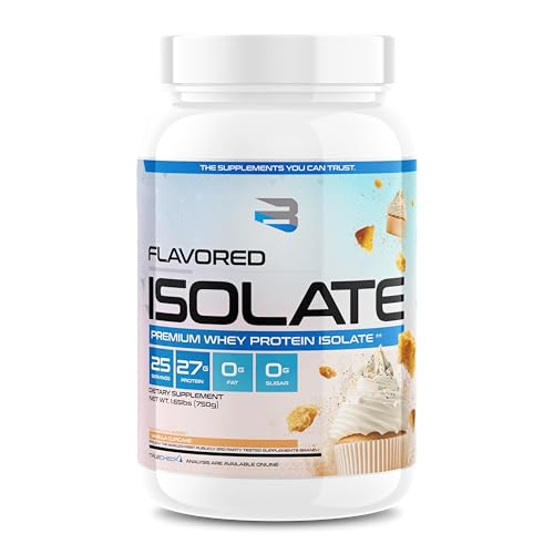 Believe Supplements - Flavored Isolate (Vanilla Cupcake)