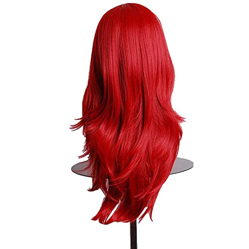 YEESHEDO-Womens-28-70-cm-Cosplay-Wig-Long-Wavy-Curly-Hair-Ends-with-Bangs-Wigs-for-Girls-Heat-Resistant-Synthetic-Wig-for-Party-Costume-Anime-Halloween-Red