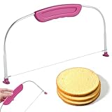 Tortenschneider Größe: Unser Kuchenteiler misst 28 x 16 cm, sodass Sie Kuchen einfach und frei, kompakt und praktisch flach drücken können.