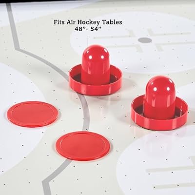 Hall of Games Air Hockey Table, Indoor Arcade Gaming Sets with Electronic Score Systems, Perfect for Family Game Rooms