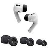 Die Memory Foam-Spitzen verschließen das Ohr perfekt für ein maximales Musikerlebnis. Erhöht die Basswiedergabe ohne Einbußen bei der Klarheit. Das passive Design zur Geräuschreduzierung an den Earbud Tips verbessert den Bass Ihrer EarPods erheblich. Blockiert mehr Schall, um die Geräuschunterdrückung zu verbessern.