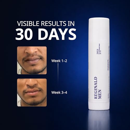 Image of Reginald Men Zeus - Lip Balm SPF 30 PA+++ 5g | Brightens Smoker Lips & Repairs Skin Barrier | Softens & Smoothens Rough Texture | Fights Dryness & Pigmentation, Protects from Sun Darkening