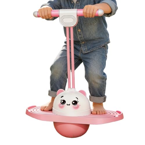 Balance Jumping Ball - Jumping Balance Balls | Indoor Outdoor Jumpings Ball | Non-slip Textures Fun Challenge Safe High Jump Toy