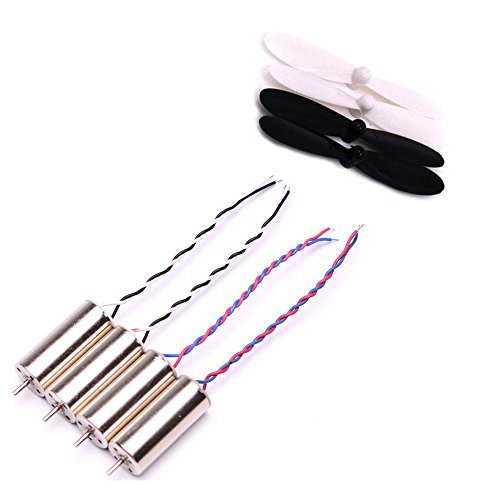 woafly LHI 8.5 x 20mm 8520 Coreless Motor for 90mm-130mm DIY Micro FPV RC Quadcopter H107C (4PCS)