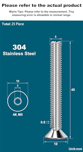 Drenky 25 Pcs Socket Screws - Image 2