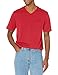 Amazon Essentials - Pack de 2 camisetas de corte holgado con cuello...