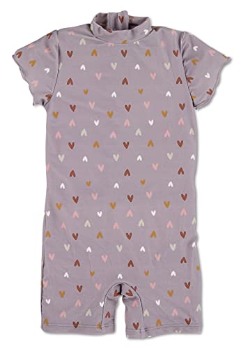 Preisvergleich Produktbild Sterntaler Mädchen Schwimmanzug Herz Badeanzug, lila, 104