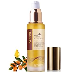 Karseell Moroccan Argan Oil for Hair Healing Cold Pressed Weightless Argan Oil Hair Serum for Dry Damaged Hair 50ml