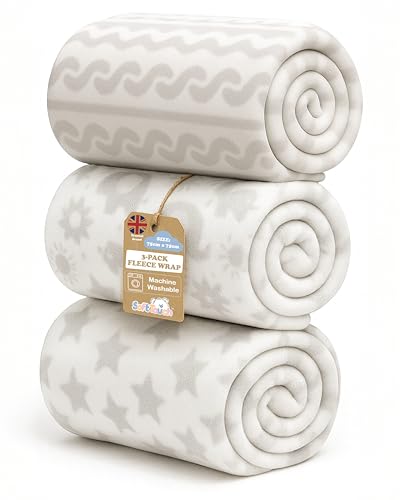 Soft Touch Newborn Essentials Baby Fleece Blanket Set â€�