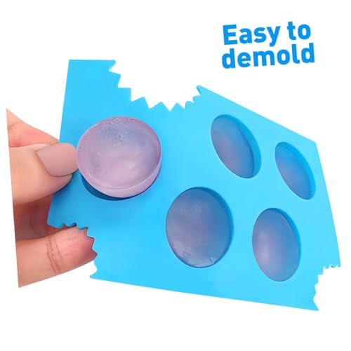 Moldes de silicona para cubos de hielo forma aleta de tiburón 3 pzas miniatura 7