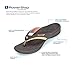 PowerStep ArchWear, Arch Supporting Thong Sandal, Women's Orthotic Casual Dress Flip Flop, Brown, 8