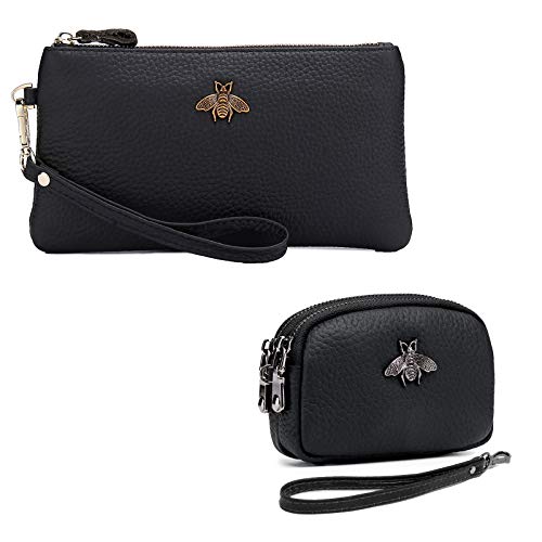 Imeetu Bundle Of 2 Sets) Imeetu Women Coin Purse And Wristlet Wallet Clutch Purse cover