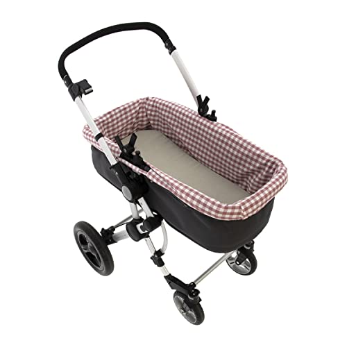 Rosy Fuentes Funda Cubre capazo - Forro interior capazo - Funda hipoalérgica - Transpirable 0-rosa empolvado