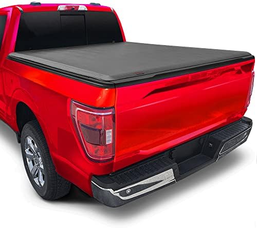 MaxMate Soft Roll-up Truck Bed Tonneau Cover Compatible with 2004-2008 Ford F-150; 2005-2008 Lincoln Mark LT | Fleetside 5.5' (67") Bed | TCF169019