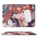 マウスパッド ゲーミング ダイワスカーレット マウス パッド アニメ キャラクター 24x20cm スクエア エッジ周辺強化 耐久性良い おしゃれ 柔らかい ズレにくい 滑り止め 学習 ゲーム用 オフィス/家庭/装飾に最適 水洗い 清潔しやすい 男女兼用 可愛い