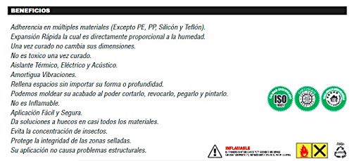 Listado y reviews de Espuma Expansiva para relleno de cavidades - los más vendidos. 30 Imagen adicional