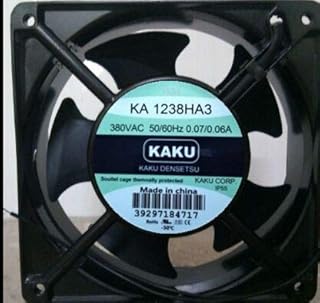 KA1238HA3 AC380V 0.07A Waterproof Fan with Metal Fan Blade for Ball Bearing 6months Warranty