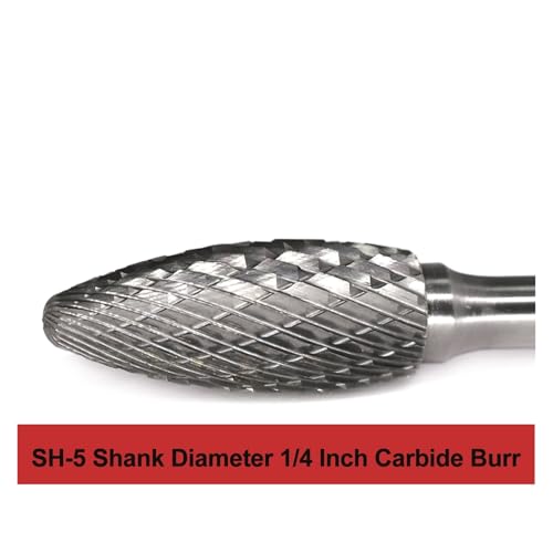Fresa de carburo SH-5 6.35mm para metal y grabado miniatura 2